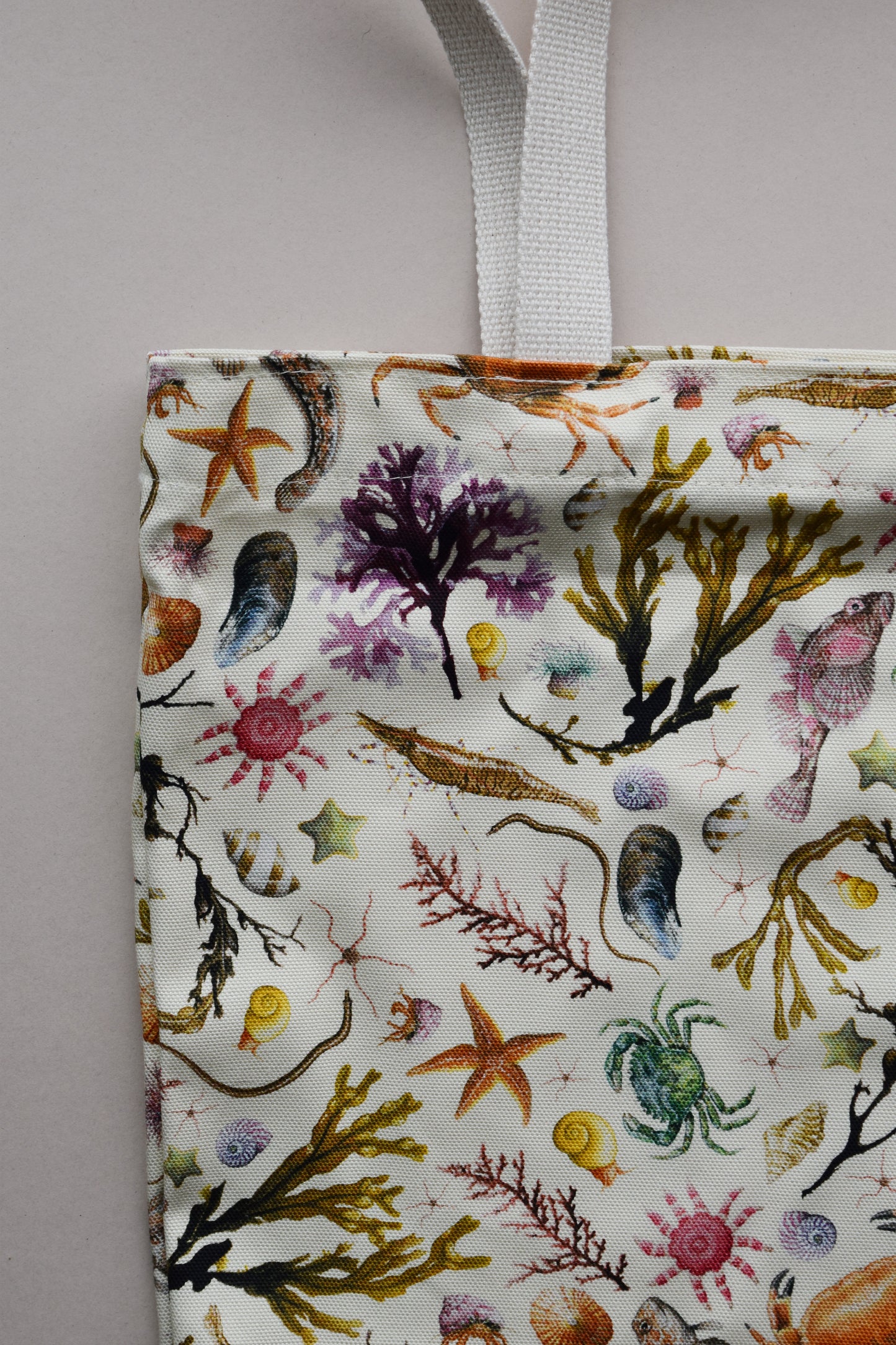 Organic Cotton Cream Rockpool Tote