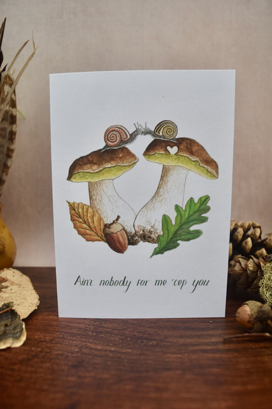 A6 Mushroom ‘CEP’ Card